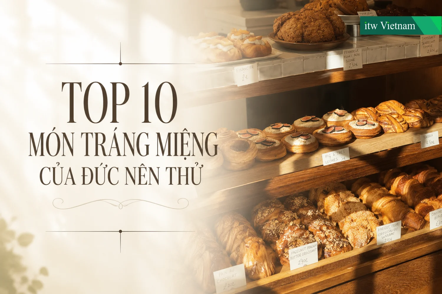 Top 10 món tráng miệng của Đức nên thử