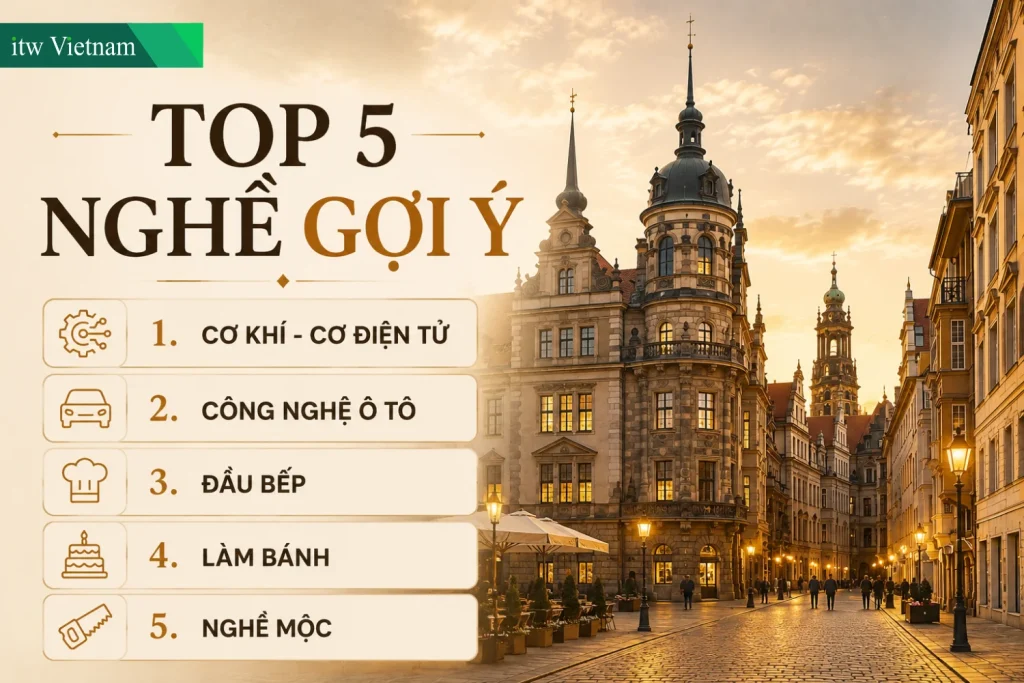 NGƯỜI KHÉO TAY DU HỌC ĐỨC NGÀNH NÀO?