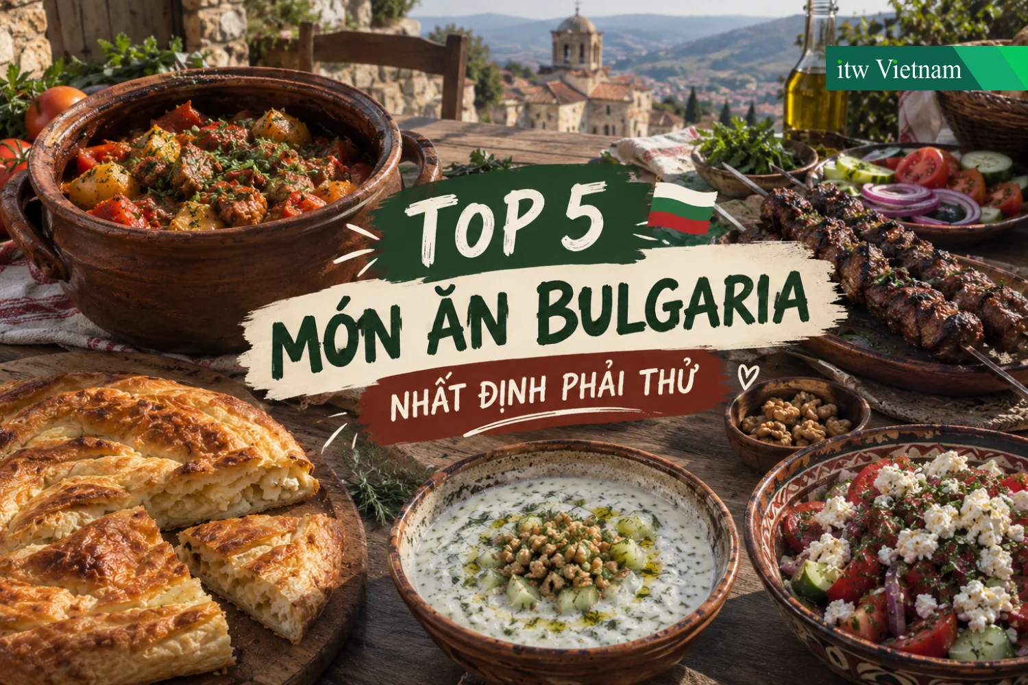 TOP 5 MÓN ĂN BULGARIA